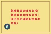 氨糖软骨素维谷力片(氨糖软骨素维谷力片：促进关节健康的营养补充品)