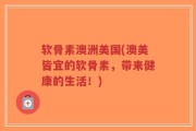 软骨素澳洲美国(澳美皆宜的软骨素，带来健康的生活！)