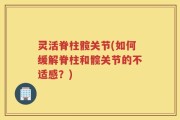 灵活脊柱髋关节(如何缓解脊柱和髋关节的不适感？)