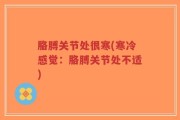 胳膊关节处很寒(寒冷感觉：胳膊关节处不适)