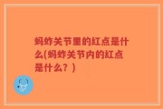 蚂蚱关节里的红点是什么(蚂蚱关节内的红点是什么？)