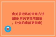 肩关节锻炼的常用方法图解(肩关节锻炼图解，让你的肩部更健康)
