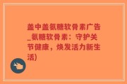 盖中盖氨糖软骨素广告_氨糖软骨素：守护关节健康，焕发活力新生活)
