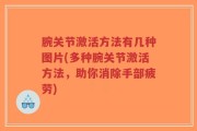 腕关节激活方法有几种图片(多种腕关节激活方法，助你消除手部疲劳)
