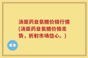 汤臣药业氨糖价格行情(汤臣药业氨糖价格走势，折射市场信心。)