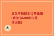 肩关节核磁定位基线图(肩关节MRI定位基准图像)