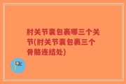 肘关节囊包裹哪三个关节(肘关节囊包裹三个骨骼连结处)