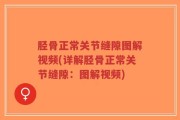胫骨正常关节缝隙图解视频(详解胫骨正常关节缝隙：图解视频)