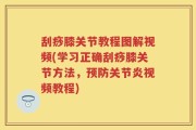 刮痧膝关节教程图解视频(学习正确刮痧膝关节方法，预防关节炎视频教程)