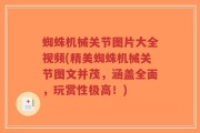 蜘蛛机械关节图片大全视频(精美蜘蛛机械关节图文并茂，涵盖全面，玩赏性极高！)