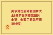 关节受伤后修复图片大全(关节受伤修复图片全览：全面了解关节修复过程)