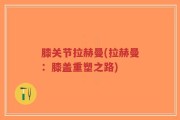 膝关节拉赫曼(拉赫曼：膝盖重塑之路)
