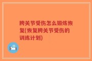 胯关节受伤怎么锻炼恢复(恢复胯关节受伤的训练计划)