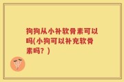 狗狗从小补软骨素可以吗(小狗可以补充软骨素吗？)