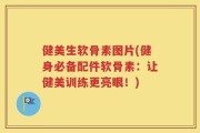 健美生软骨素图片(健身必备配件软骨素：让健美训练更亮眼！)