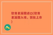 软骨素凝露进口(软骨素凝露入境，获批上市)