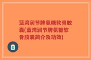 蓝湾润节牌氨糖软骨胶囊(蓝湾润节牌氨糖软骨胶囊简介及功效)