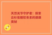 天然关节守护者：探索云杉氨糖软骨素的健康奥秘