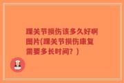 踝关节损伤该多久好啊图片(踝关节损伤康复需要多长时间？)