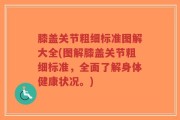 膝盖关节粗细标准图解大全(图解膝盖关节粗细标准，全面了解身体健康状况。)