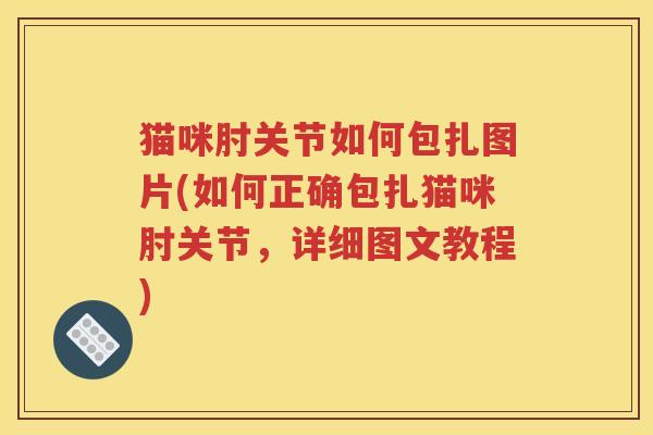 猫咪肘关节如何包扎图片(如何正确包扎猫咪肘关节,详细图文教程) 猫咪肘关节如何包扎图片(如何正确包扎猫咪肘关节,详细图文教程)