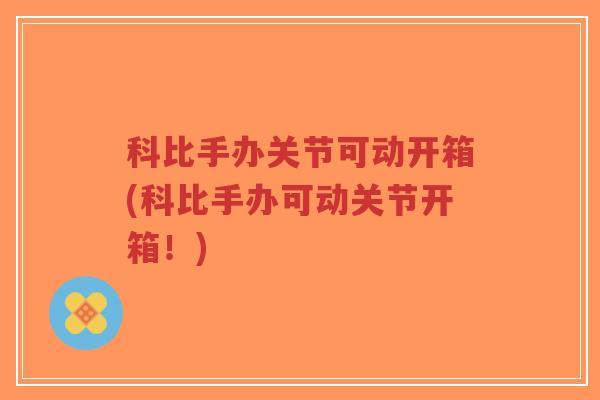 科比手办关节可动开箱(科比手办可动关节开箱！)
