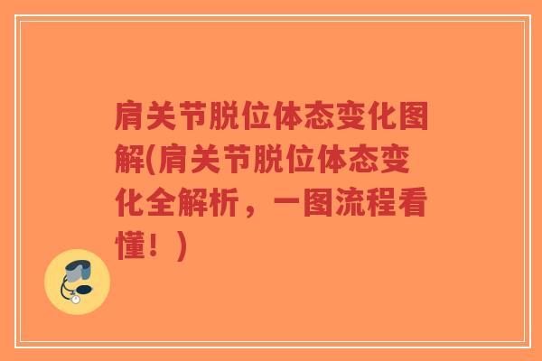 肩关节脱位体态变化图解(肩关节脱位体态变化全解析,一图流程看懂!) 肩关节脱位体态变化图解(肩关节脱位体态变化全解析,一图流程看懂!)