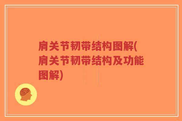 肩关节韧带结构图解(肩关节韧带结构及功能图解) 肩关节韧带结构图解(肩关节韧带结构及功能图解)
