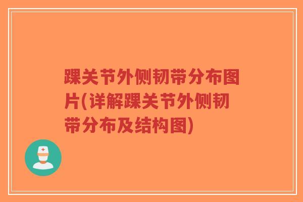 踝关节外侧韧带分布图片(详解踝关节外侧韧带分布及结构图) 踝关节外侧韧带分布图片(详解踝关节外侧韧带分布及结构图)