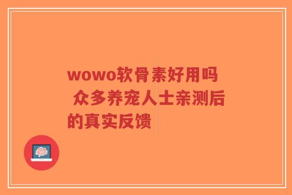 wowo软骨素好用吗 众多养宠人士亲测后的真实反馈